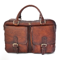 Briefcase Montalcino in cow leather