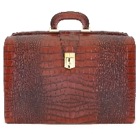 Leonardo King Briefcase in cow leather