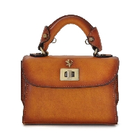 Lucignano Small Bruce Handbag in cow leather