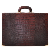Machiavelli Small King Attach Case 24H in cow leather