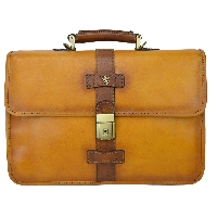 Briefcase Anghiari in cow leather