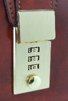 Lock for replacement brass color